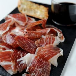 Iberian Cebo de Campo Ham Sliced