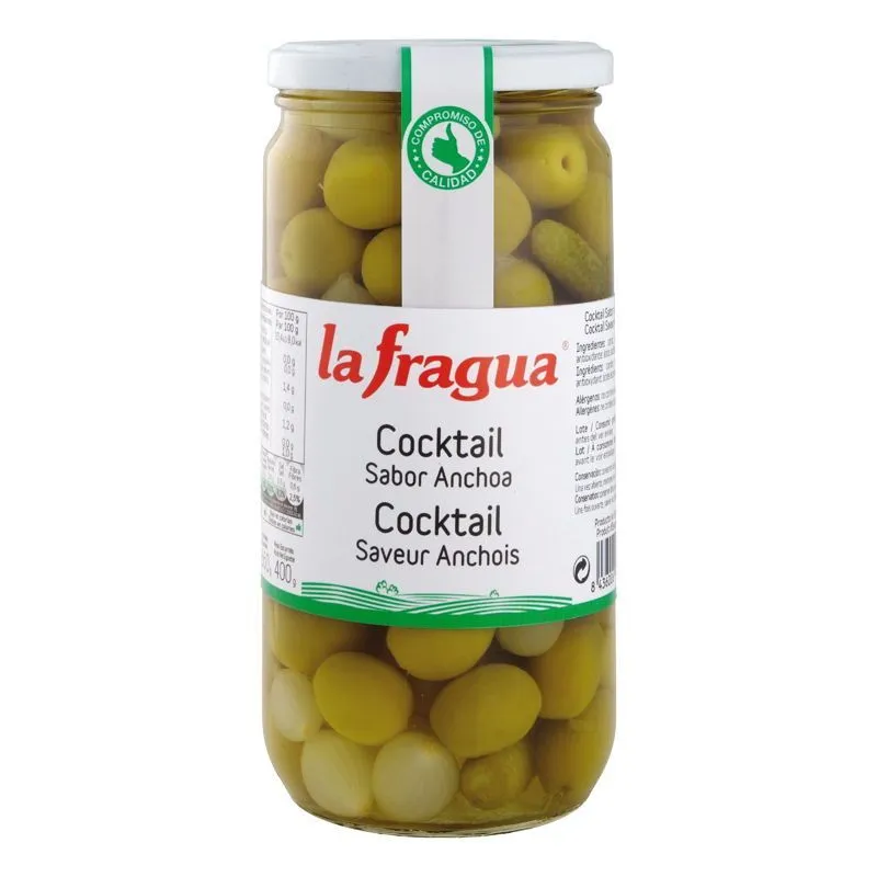 Cocktail Aceitunas y Pepinillos