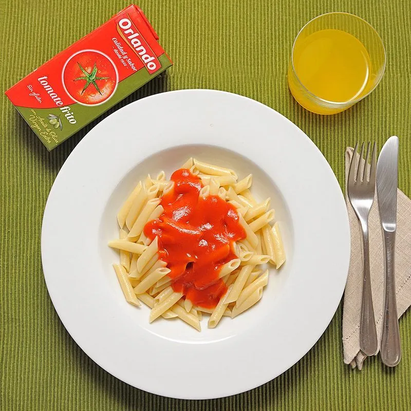 Sauce Tomate avec Huile d'Olive Orlando