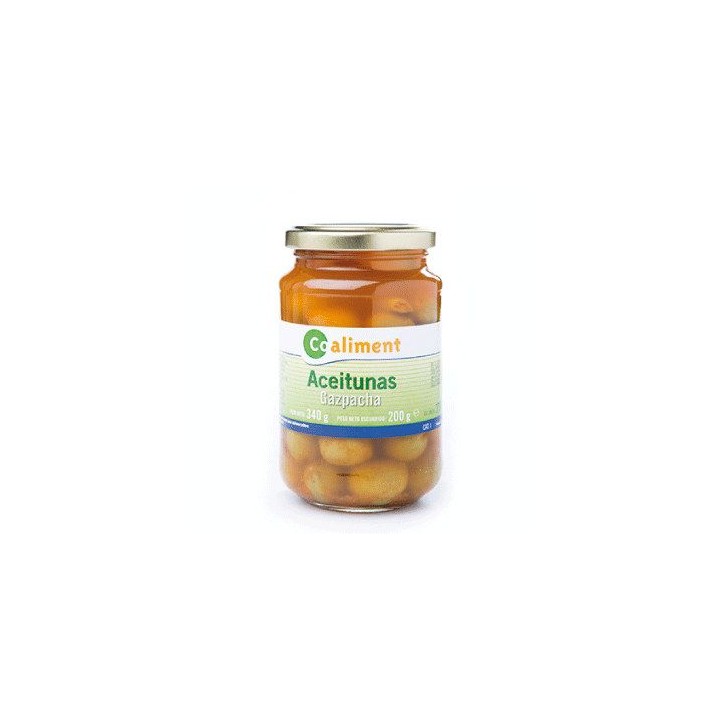 Aceitunas verdes Gazpacha