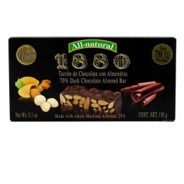 Chocolat artisanal et nougat aux amandes