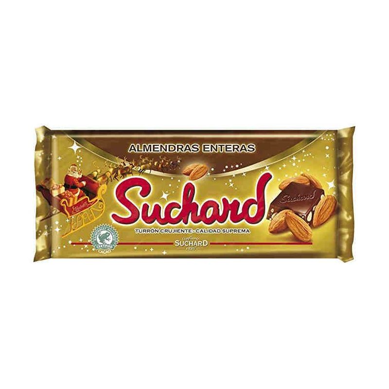 Turrón de Chocolate y Almendras Suchard