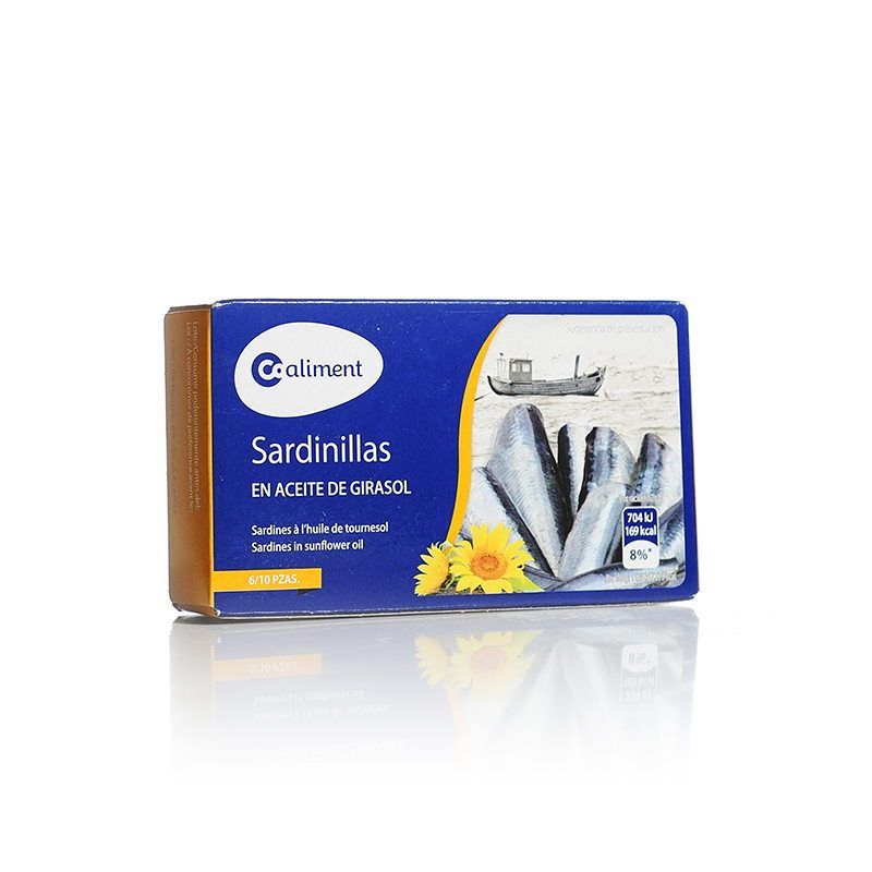 Sardinas en Aceite de Girasol