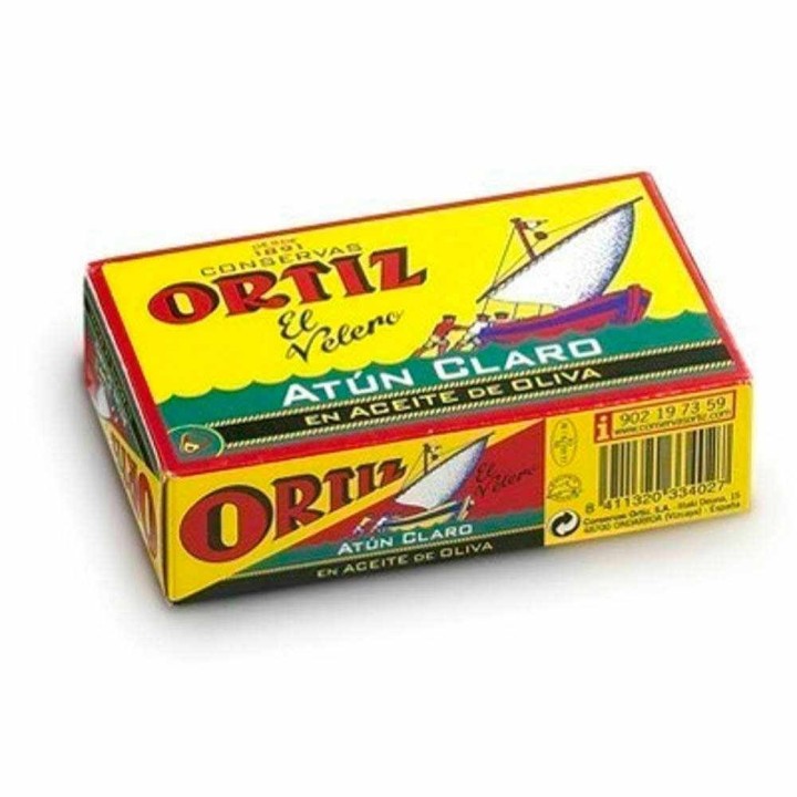 Atún Claro en Aceite de Oliva Ortiz