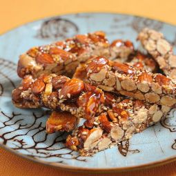 Guirlache Nougat with Sesame Seeds