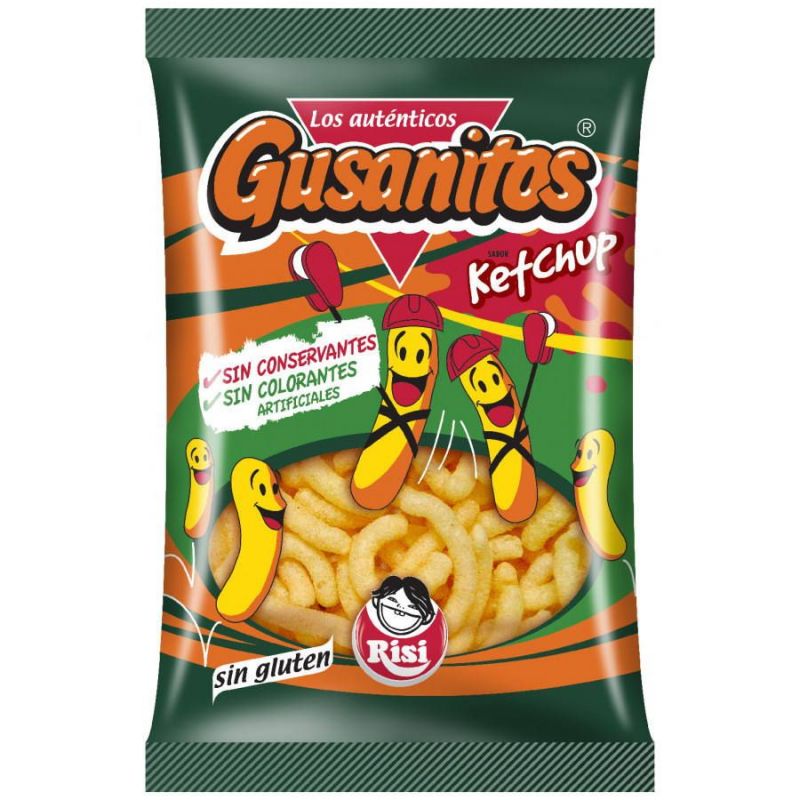 Gusanitos Ketchup Risi
