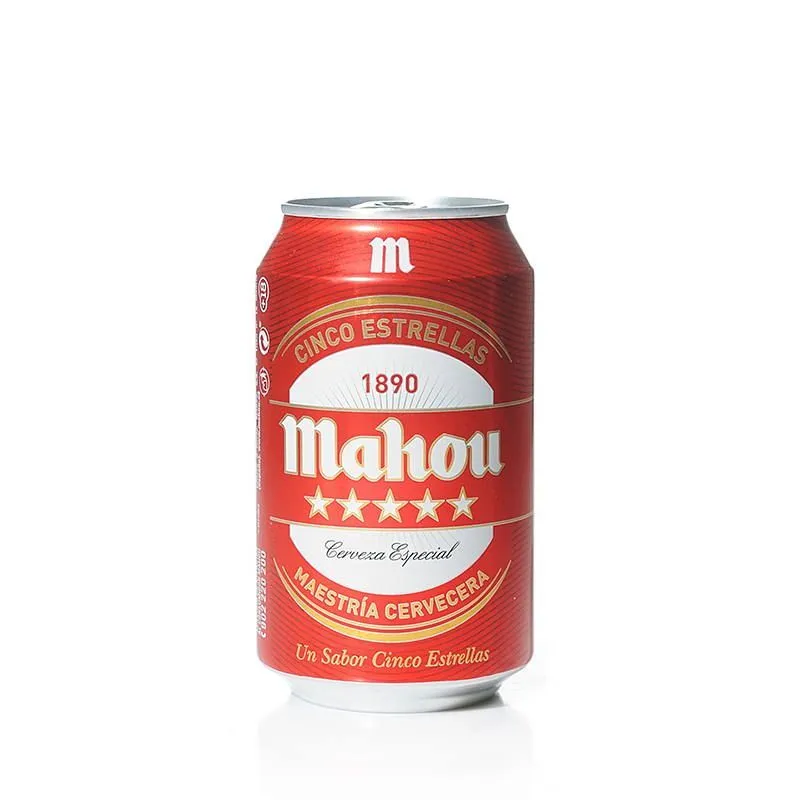 Cerveza Mahou 5 Estrellas