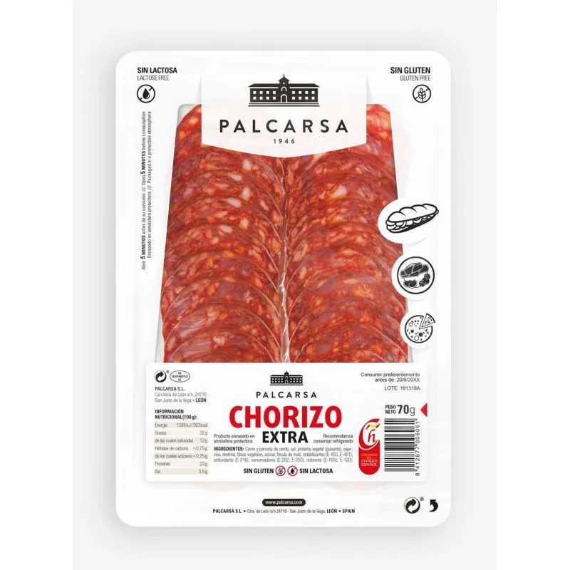 Chorizo Loncheado Palcarsa