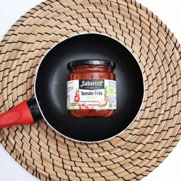 Ecological fried tomato