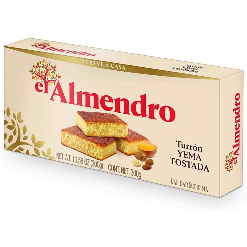 Turrón de Yema Tostada El Almendro