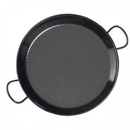 Enameled Valencian Paella Pan 42cm.