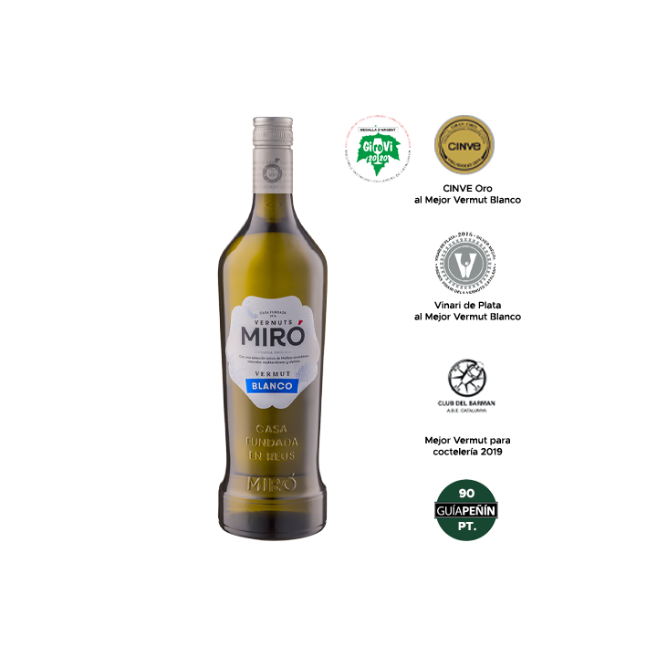 ▷ Achetez Miró Blanc Vermouth en ligne| Spain gastronomic