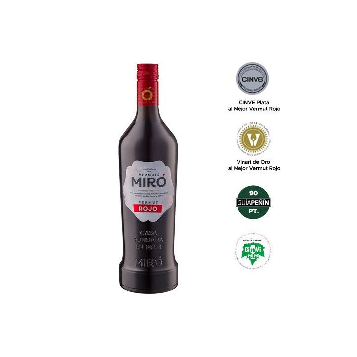 Vermouth Miró Rouge | Acheter En Ligne | Envoi Gratuit