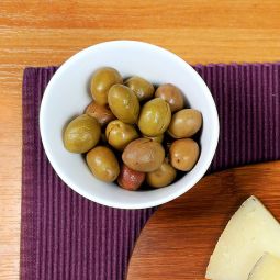 Green Split Olives