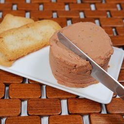 block von Foie-Gras
