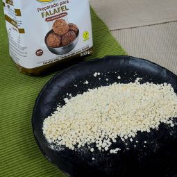 Falafel zubereitet