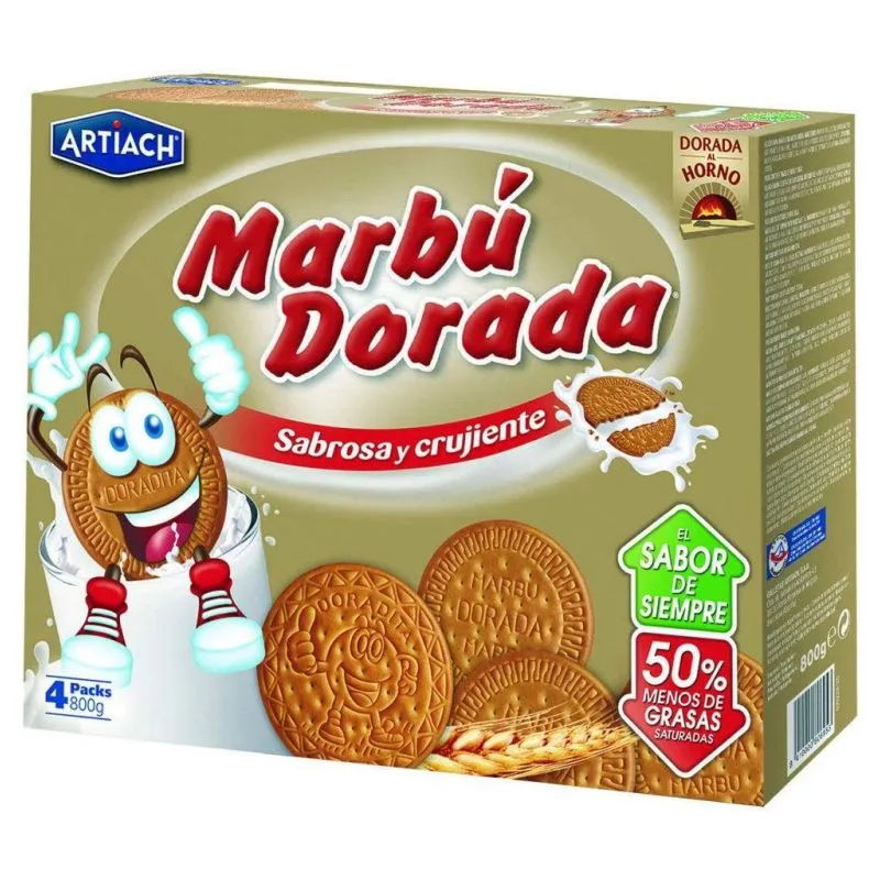 Galletas Marbu Dorada