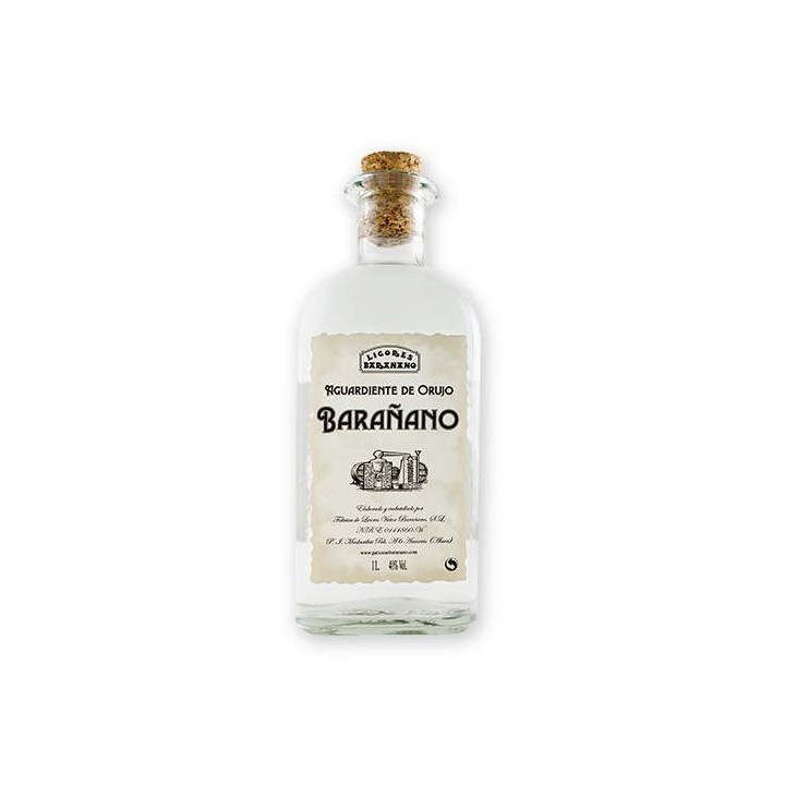 Aguardiente de Orujo Blanco Barañano