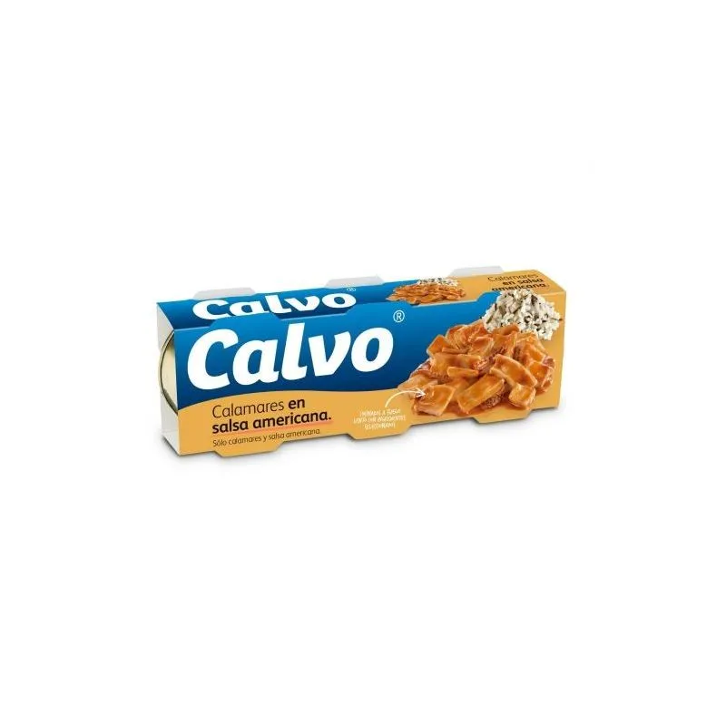 Calamares en Salsa Americana PACK3 CALVO