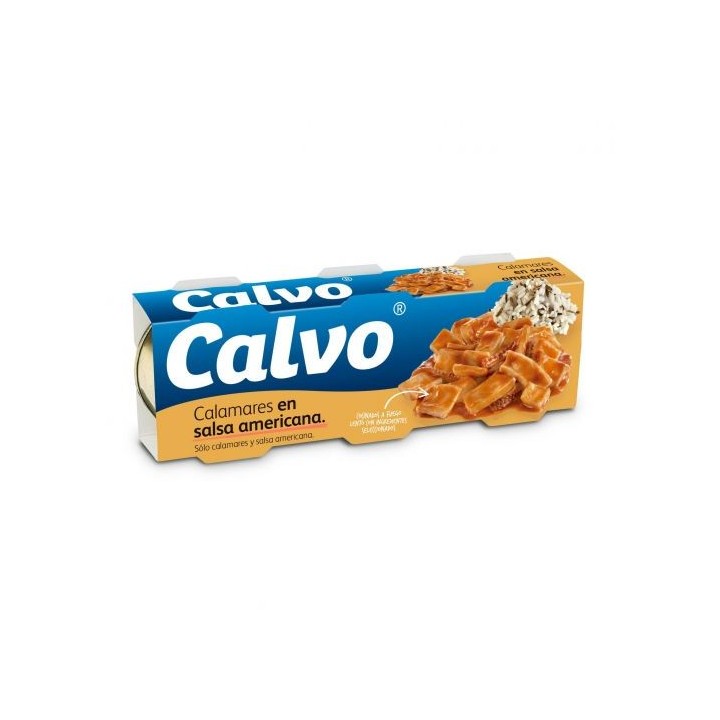 Calamares en Salsa Americana PACK3 CALVO
