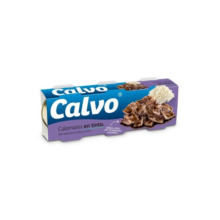 Calamari in ink PACK3 CALVO Buy Online
