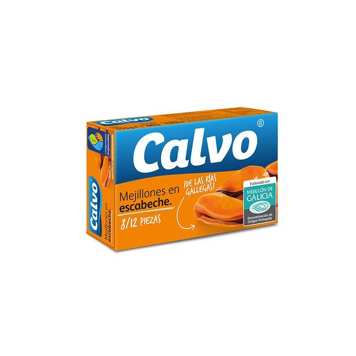 Canned Pickled Mussels Calvo DOP | Buy Online