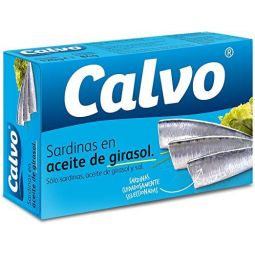 Sardines CALVO in Sunflower Oil