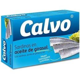 ▷ Sardines à l'Huile de Tournesol Calvo | Acheter En Ligne