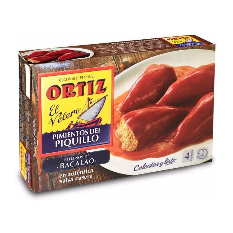 Gefüllte Paprika mit Stockfisch Ortiz | Online Kaufen