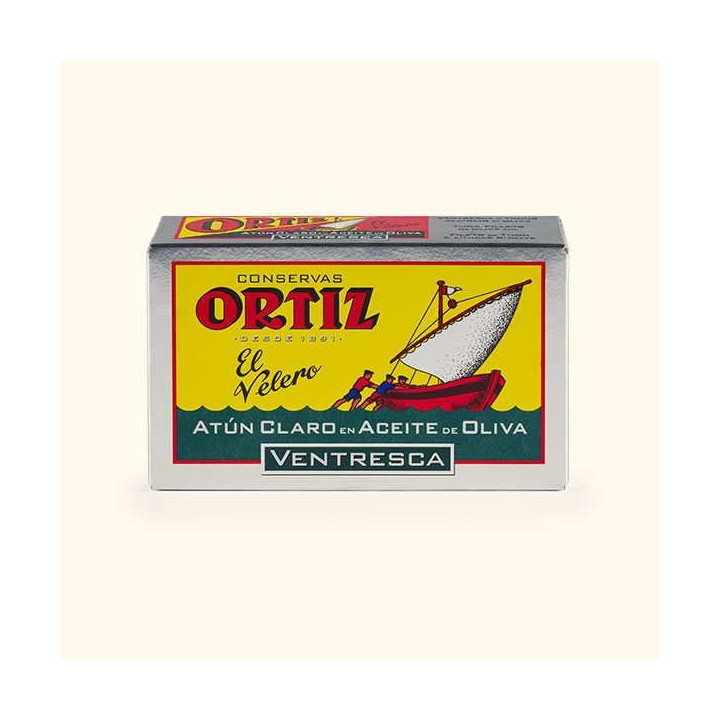 Ventreche de Thon Blanc à l'Huile d'Olive Ortiz | Acheter