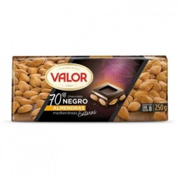 ▷ Dark Chocolate With Almonds 70% Valor | Buy Online