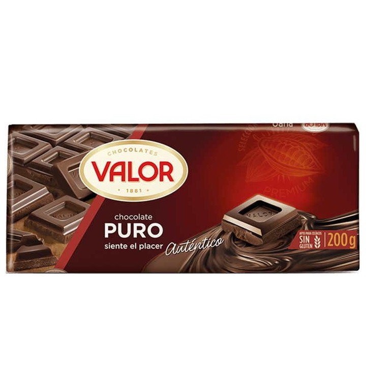 ▷ Chocolat Pur Valor | Acheter En Ligne | Envoi Gratuit