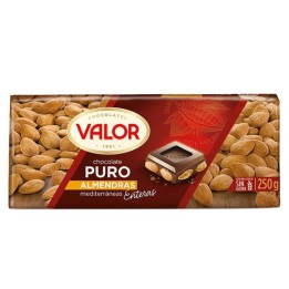 ▷ Chocolate Valor Puro Con Almendras | Comprar Online