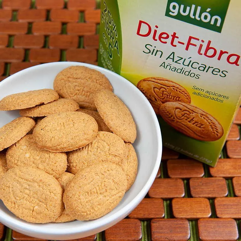 ▷ Biscuits Sans Sucre Diet Fibre de Gullon