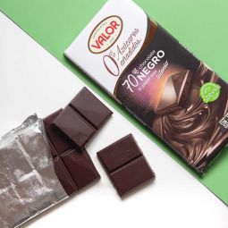 Chocolat Noir 70% non Sucre Valor