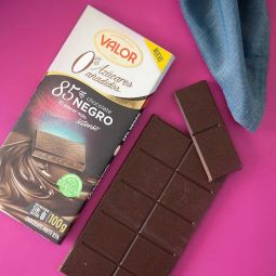 Chocolate Negro Sin Azúcar Valor 85%