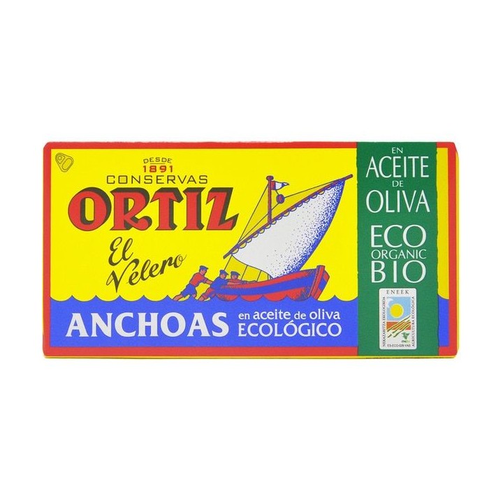 Organic Ortiz Anchovies | Buy Online | Free Delivery