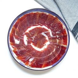 Organic Iberico Ham Cut With a Knife