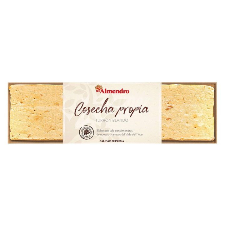 Ambachtelijke zachte amandelnougat |Online |Geen verzendkosten