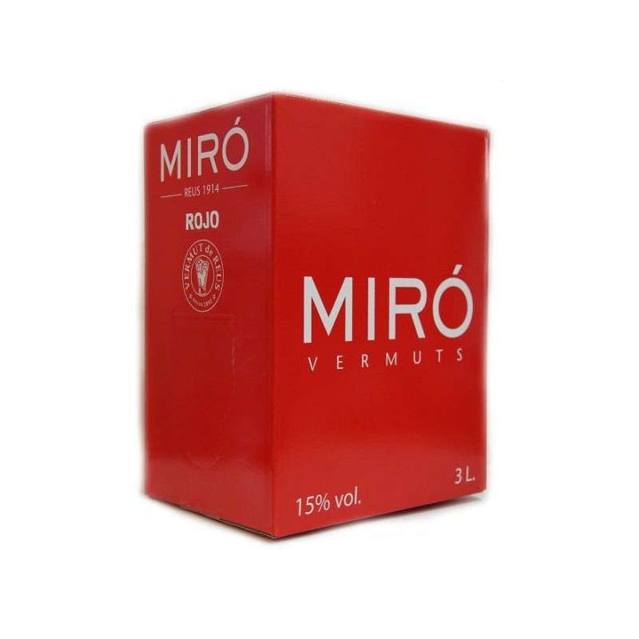 Rode Vermout Van Miro Bag In Box | Koop | Gratis Verzending