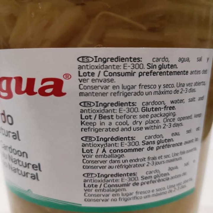 Cardo Cocido | Comprar | Envío Gratis