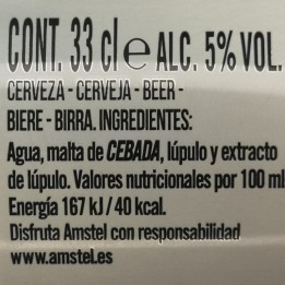 Cerveza Amstel | Comprar Online | Envío Gratis Europa