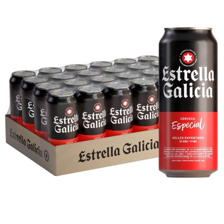 Pack Estrella Galicia Beer | Buy Online | Free Shipping