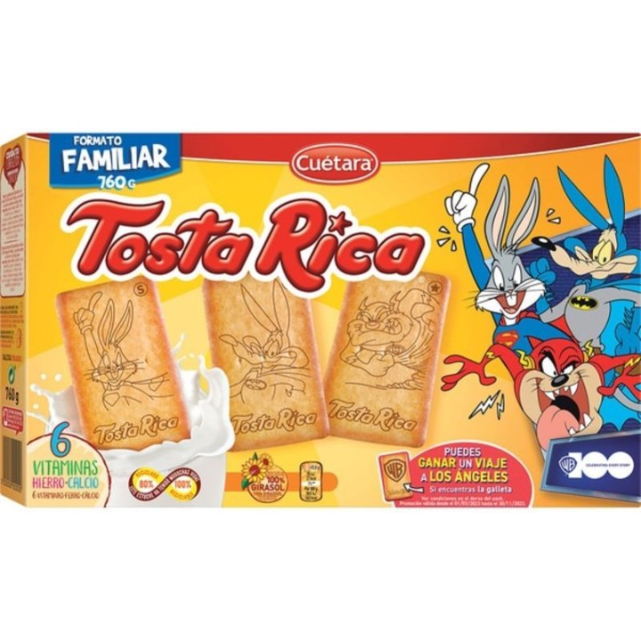 Galletas Tosta Rica | Comprar Online | Envío Gratis Europa