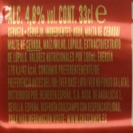 Cerveza Cruzcampo