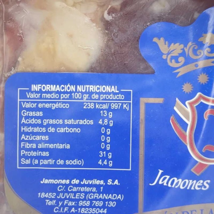 Jambon Gran Reserva Alpujarra I Acheter I Livraison Gratuit