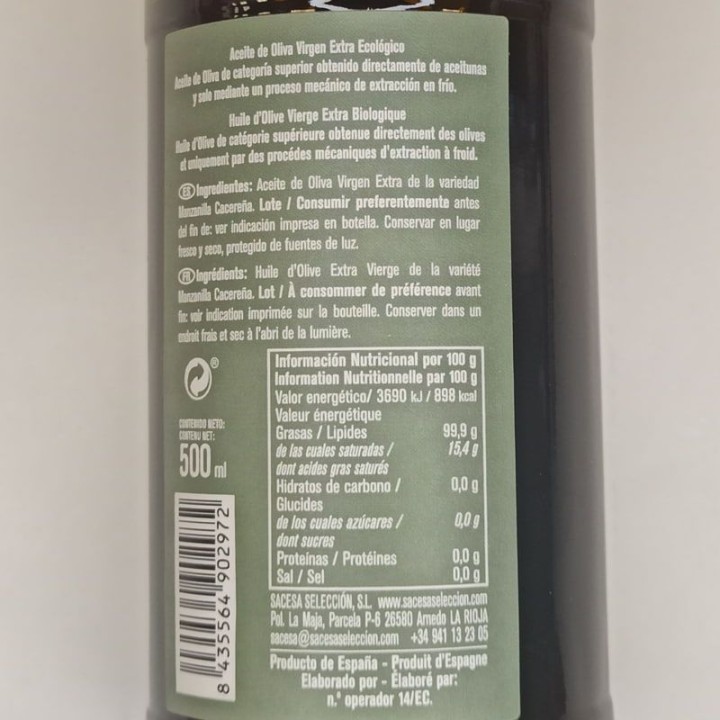 ▷ Bio Natives Olivenöl Extra Manzanilla | Online Kaufen