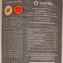 Bomba Rice Dacsa | Buy Online | Free Delivery Europe