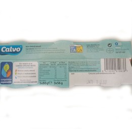 Thon Blanc Nature Pack 3 Calvo | Acheter En Ligne