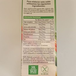 Vegetables Broth Gallina Blanca | Buy Online | Free Delivery